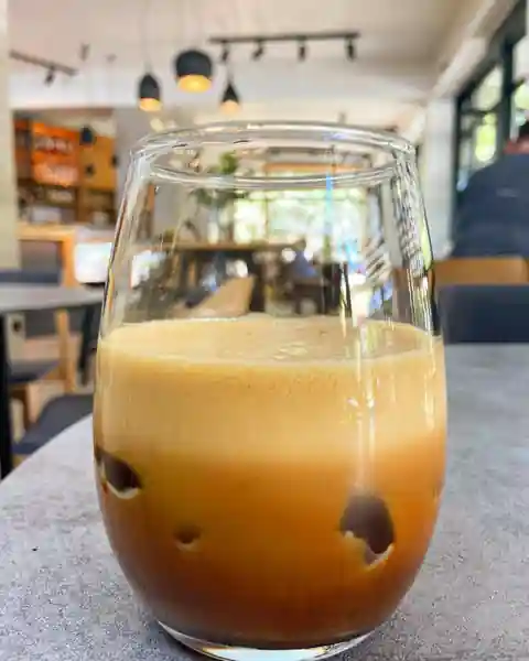 Iced coffee at fig Athens